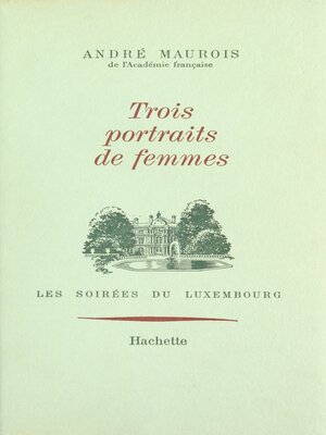 cover image of Trois portraits de femmes